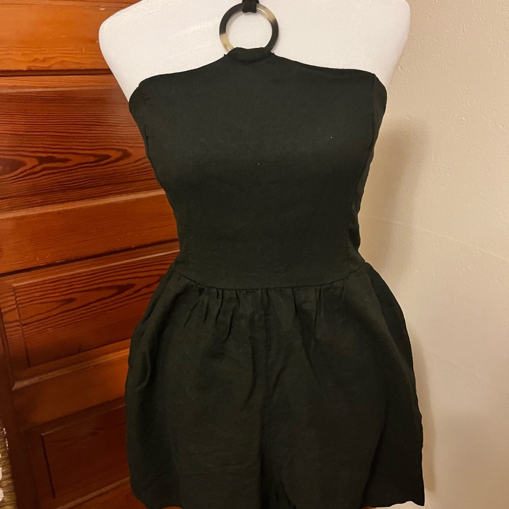 Old Navy Black Halter Jumpsuit